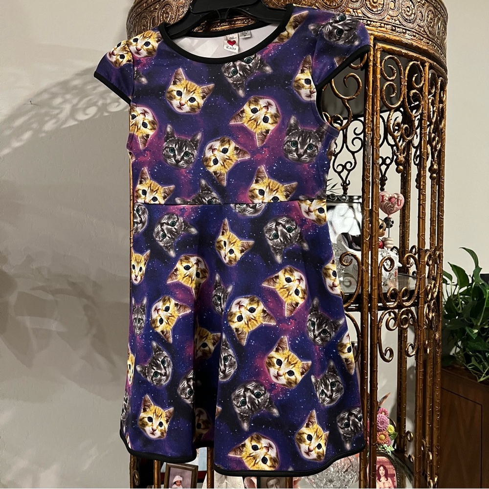 Love Rocks Space Cat Dress